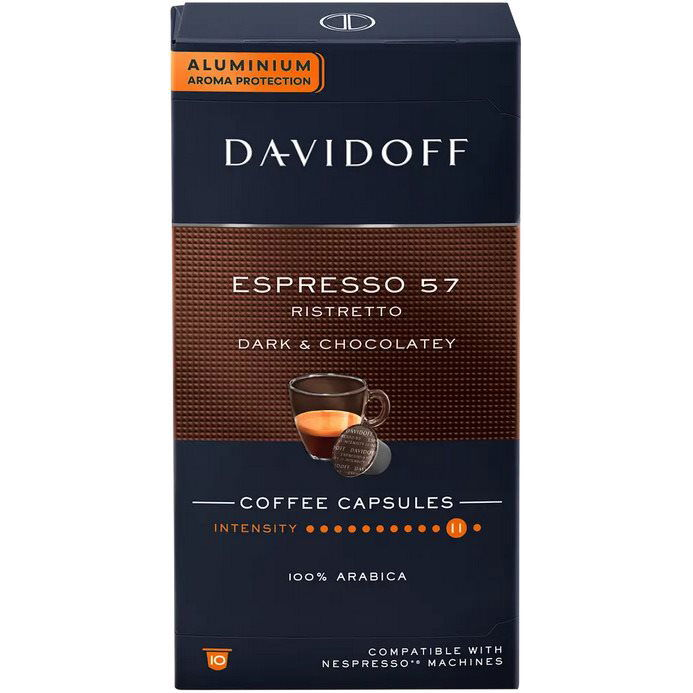 Davidoff Espresso 10 kapsúl káva Nespresso (522667)-0
