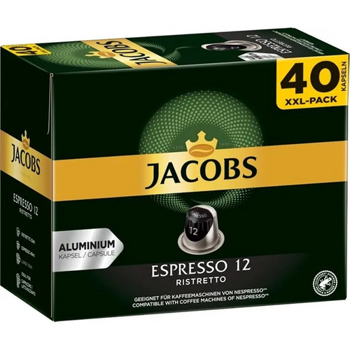 Kapsule pre Nespresso Jacobs Espresso Ristretto 40 ks (4070715)-0